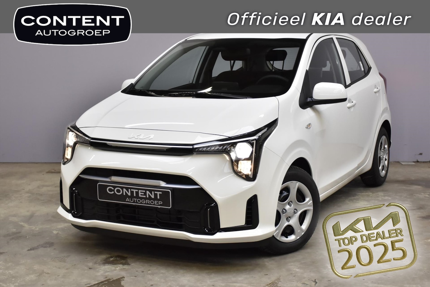 Kia Picanto - 1.0 DPi 63pk 4-zits AMT DynamicLine | Nieuw te bestellen - AutoWereld.nl
