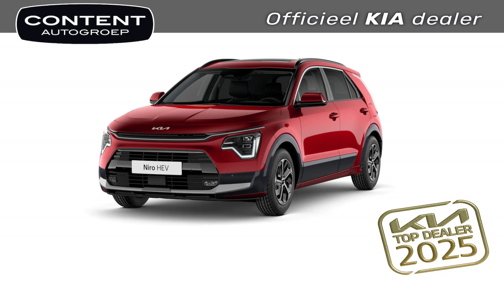 Kia Niro - 1.6 GDi Hybrid 129pk DCT6 DynamicLine STAAT IN BESTELLING - AutoWereld.nl