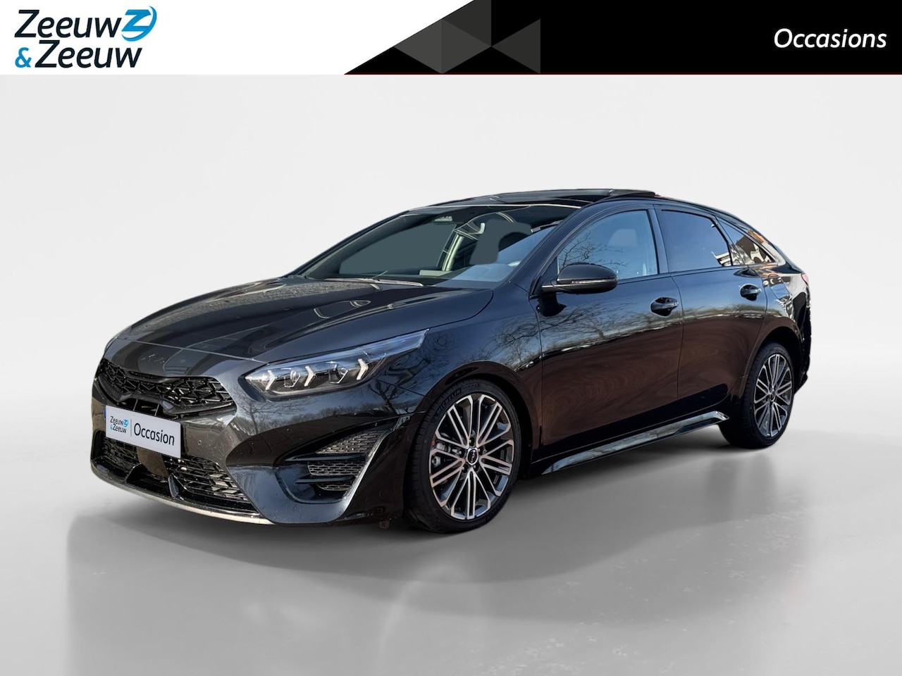 Kia Pro cee'd - 1.5 T-GDi GT-PlusLine Black on Black | Panoramadak | Automaat | Resterende fabrieksgaranti - AutoWereld.nl