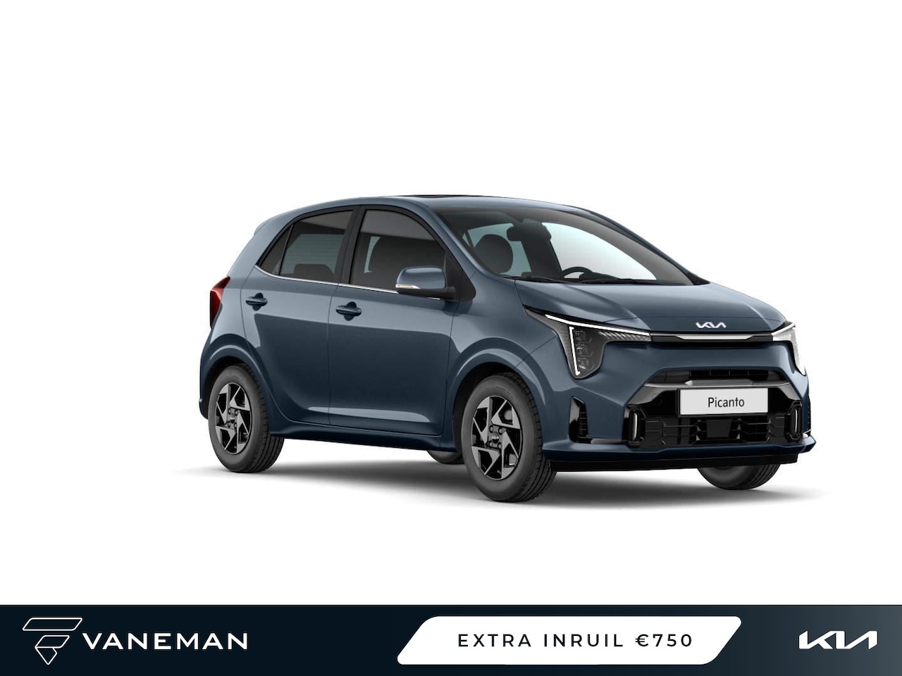 Kia Picanto - 1.0 DPI DynamicLine | Volledig digitaal instrumentenpaneel | Stuurwiel multifunctioneel - AutoWereld.nl