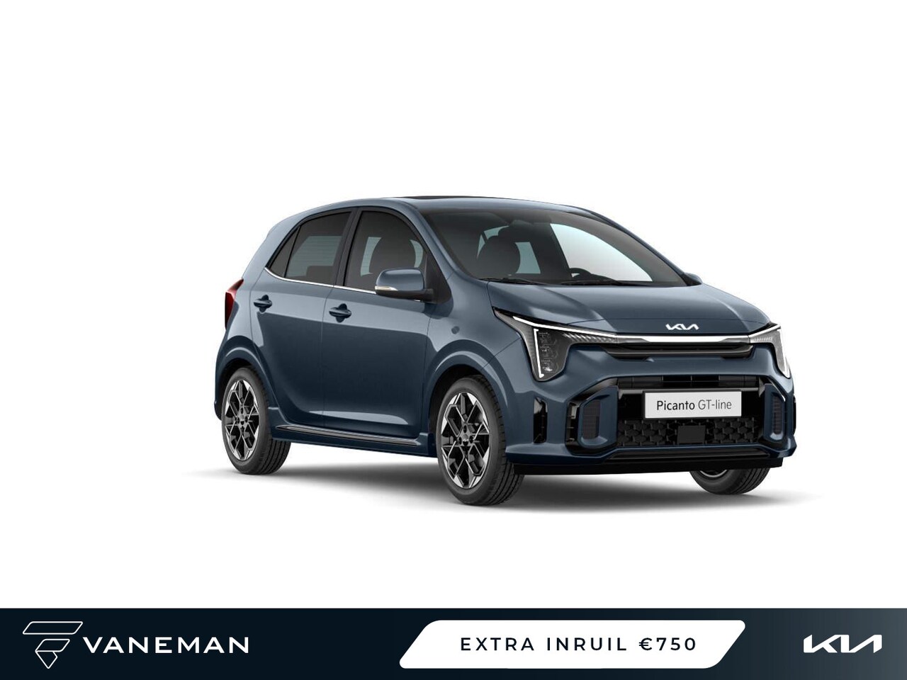 Kia Picanto - 1.0 DPI GT-Line | Elektrisch schuif-/kanteldak | Voorstoelen verwarmd - AutoWereld.nl