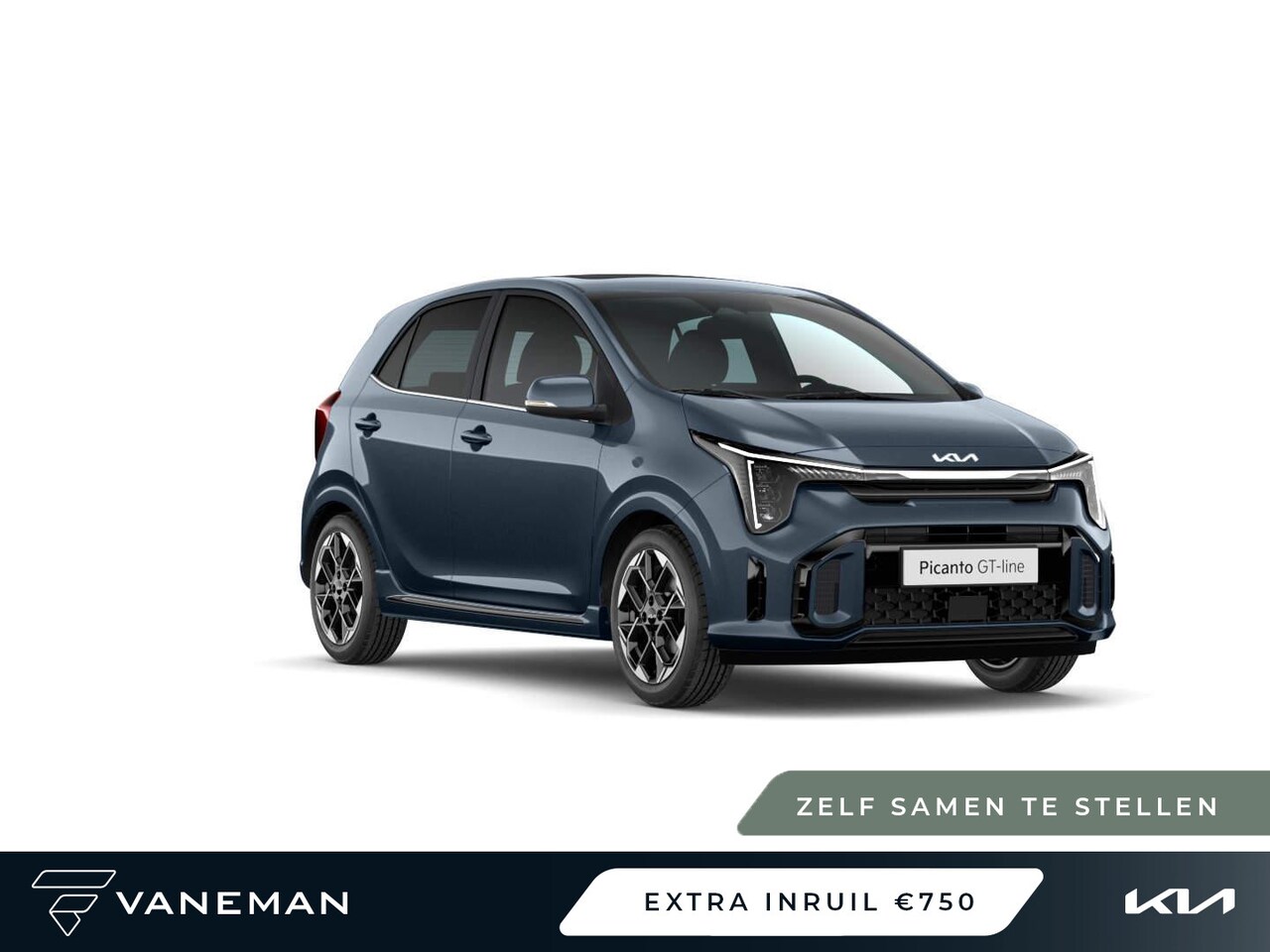 Kia Picanto - 1.0 DPI GT-Line 5p. | 5-zits | Zelf samenstellen - AutoWereld.nl