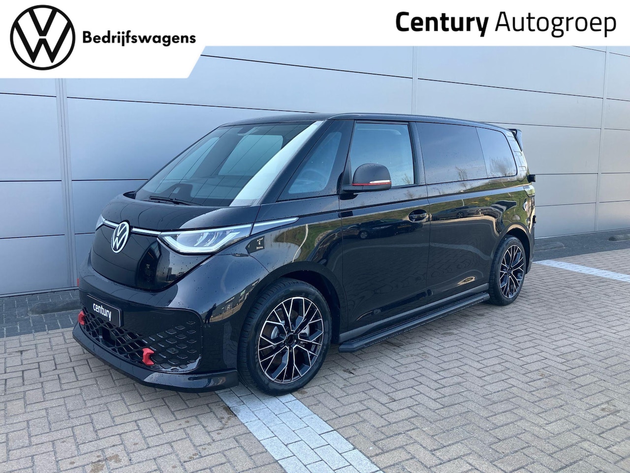 Volkswagen ID. Buzz Cargo - bedrijfswagens Cargo 286 pk “Extra voorzien van: Styling pakket, Red Accent Pakket, glass - AutoWereld.nl