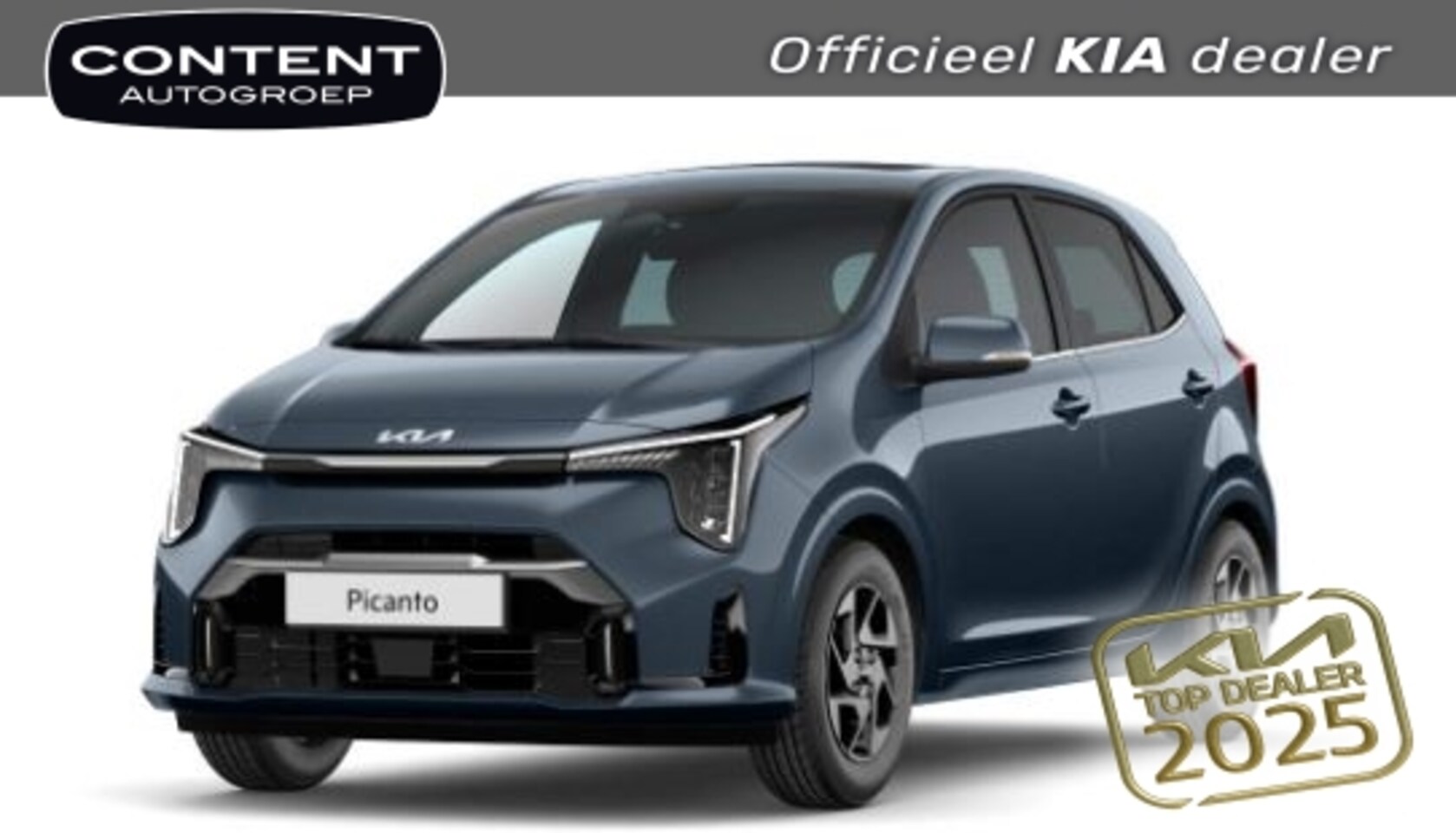 Kia Picanto - 1.0 DPi 63pk 4-zits DynamicPlusLine I Staat al in bestelling I - AutoWereld.nl