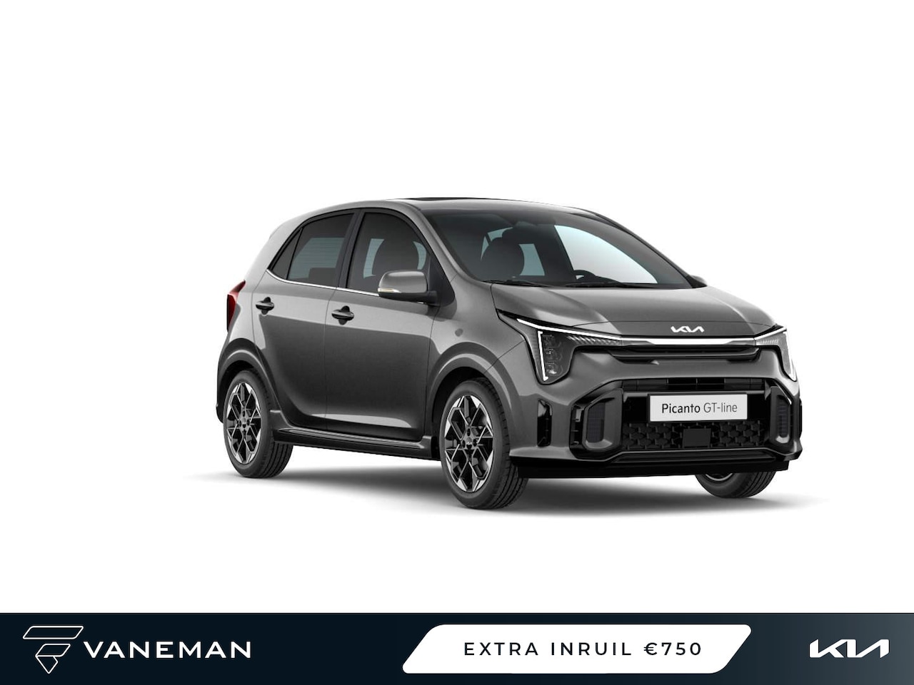 Kia Picanto - 1.0 DPI GT-Line | Apple Carplay/Android Auto | Cruise control adaptief en stuurhulp - AutoWereld.nl