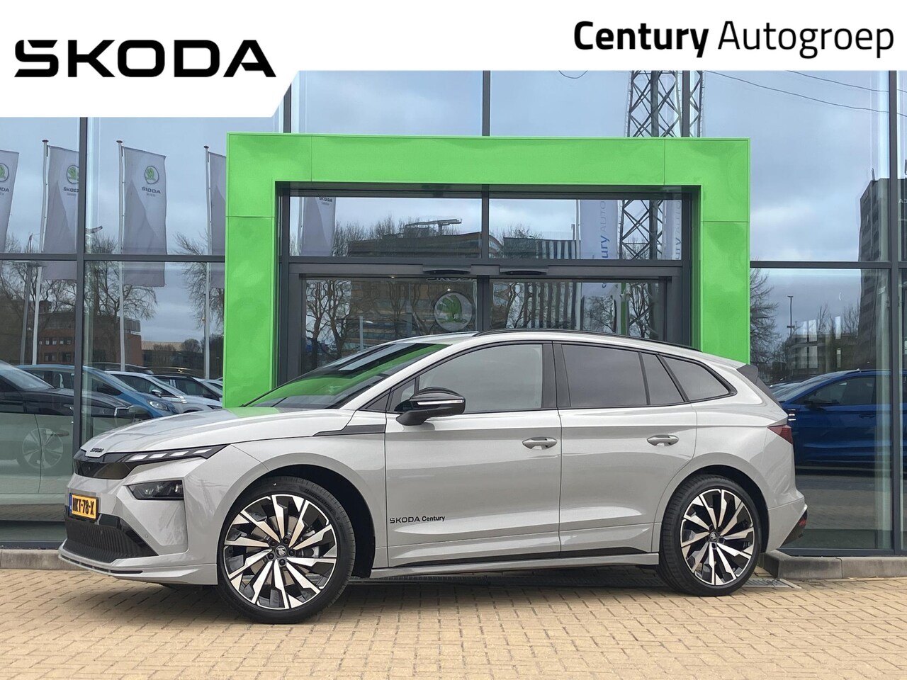 Skoda Enyaq iV - Sportline Elektromotor 210 kW / 286 PK SUV Elektri Škoda Enyaq Sportline Elektromotor 210 - AutoWereld.nl