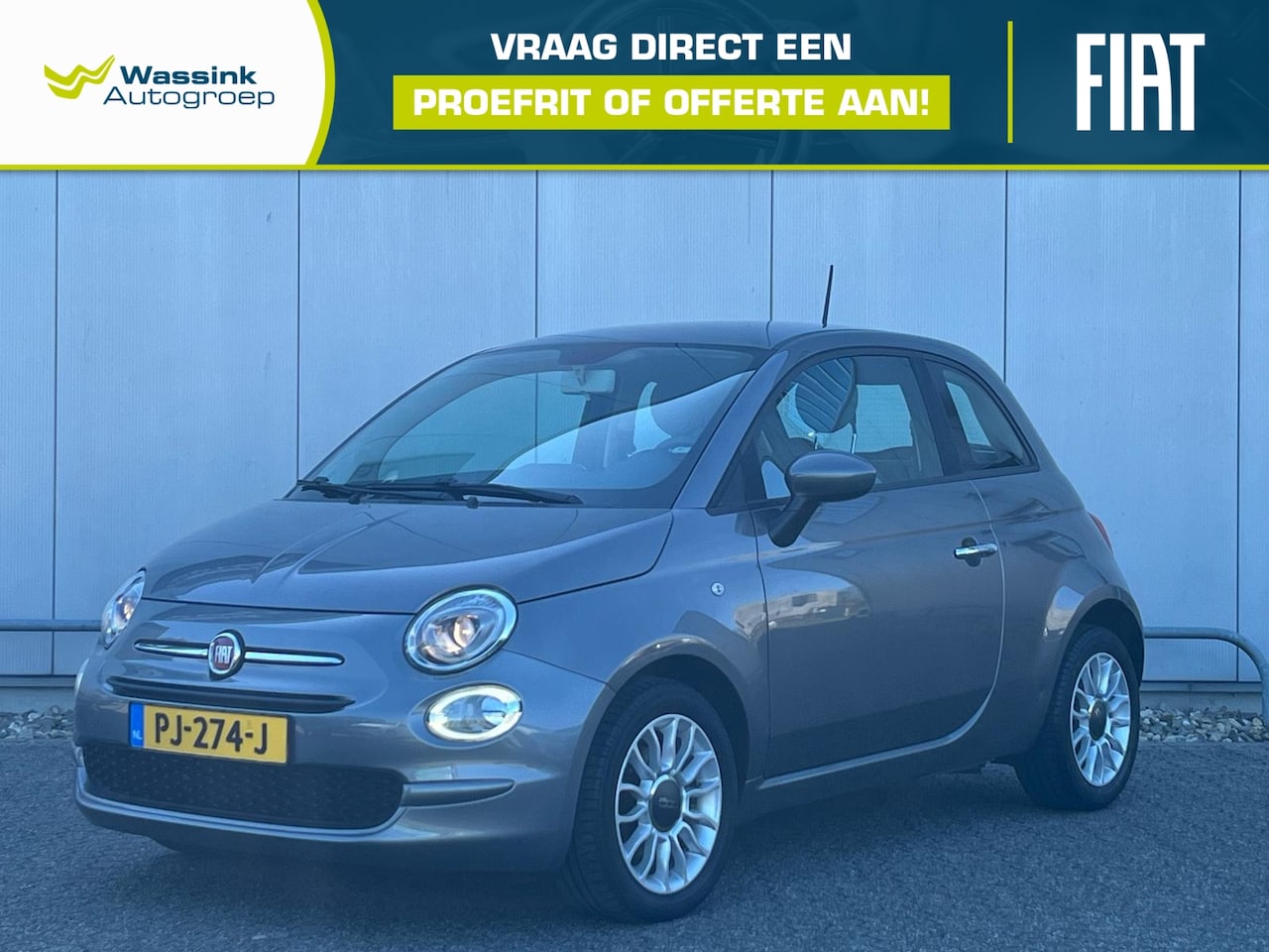 Fiat 500 - TwinAir 60pk Pop | Airco | Cruise Control | Lichtmetalen velgen | Stuurwielbediening - AutoWereld.nl