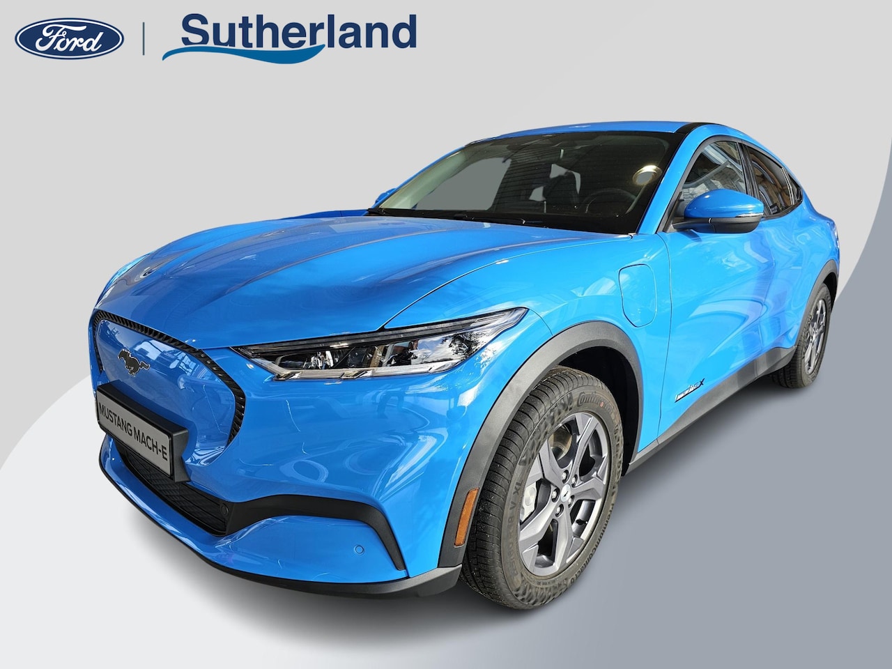 Ford Mustang Mach-E - 98kWh Extended RWD 291pk Nieuw Voorraad | Grabber Blue | Full led | Camera | Adaptive crui - AutoWereld.nl