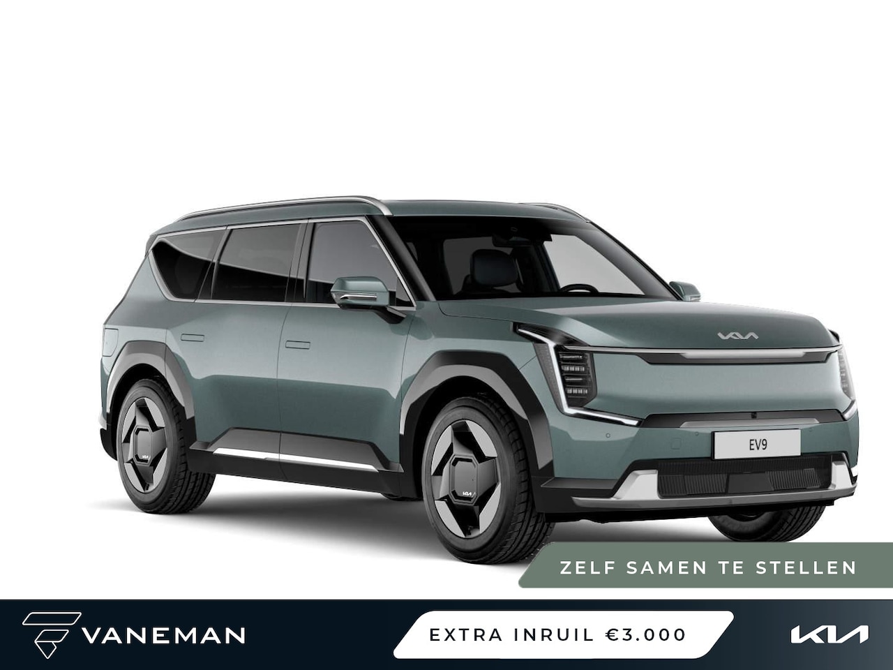 Kia EV9 - Plus Advanced 99.8 kWh | Elektrisch glazen schuif-/kanteldak (dubbel) | Zelf samenstellen - AutoWereld.nl