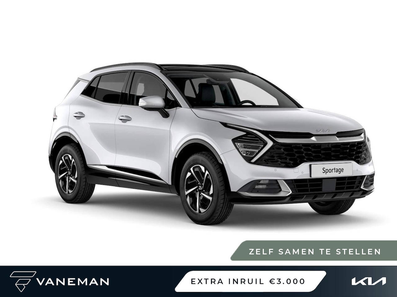 Kia Sportage - 1.6 T-GDi MHEV DynamicPlusLine | Achterbank verwarmd | Zelf samenstellen - AutoWereld.nl