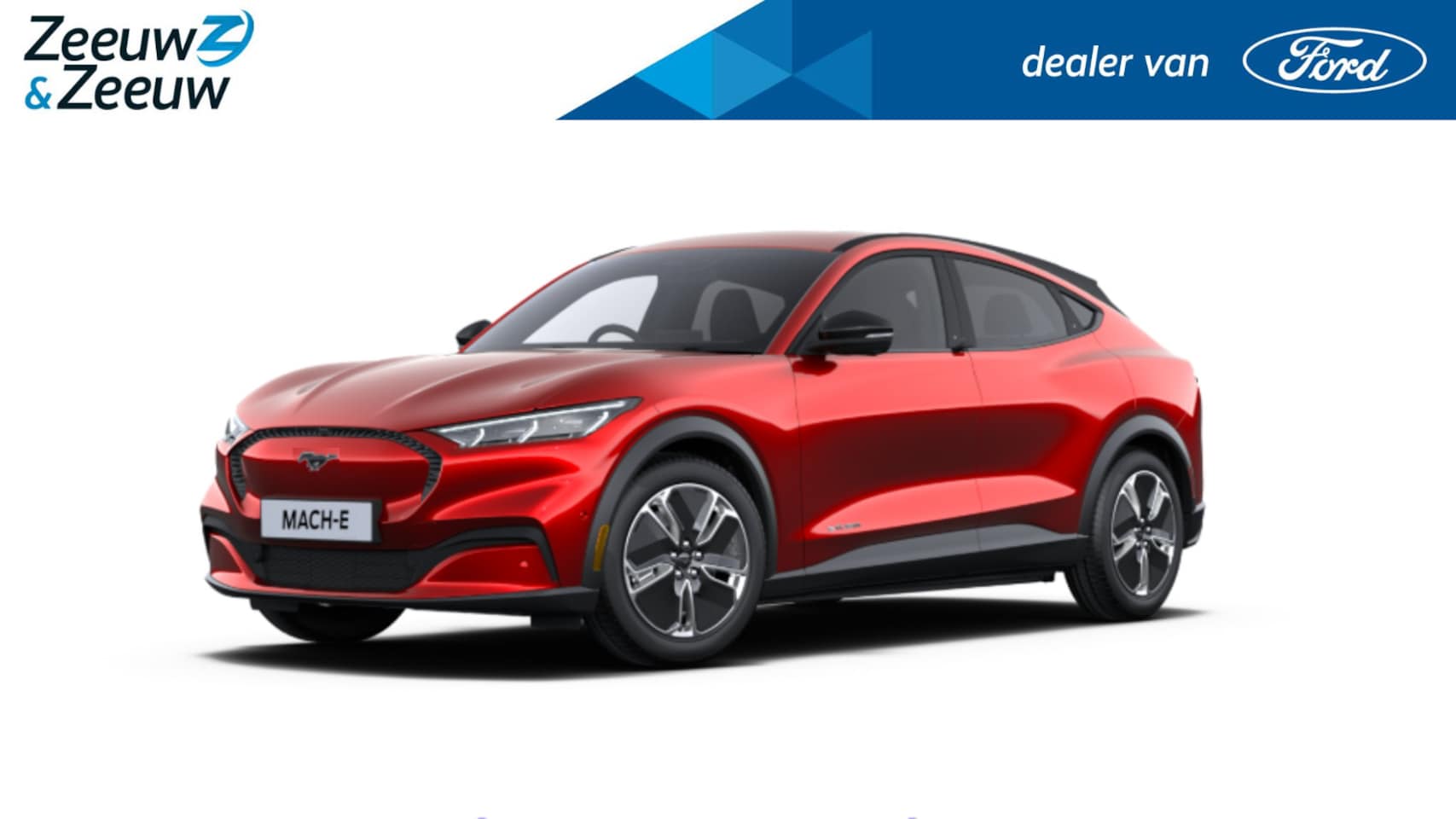 Ford Mustang Mach-E - Standard RWD 72,6 kWh | Nieuw te bestellen bij Zeeuw & Zeeuw Ford Alphen | Prijs inclusief - AutoWereld.nl