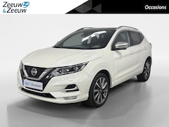 Nissan Qashqai - 1.3 DIG-T Tekna + AUTOMAAT AIRCO NAVI CAMERA PANORAMADAK LEER ADAPTIEVE CRUISE CONTROLE LM