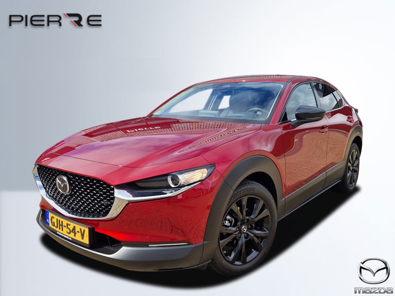 Mazda CX-30 - 2.0 e-SkyActiv-X M Hybrid Homura | 18-INCH LMV BLACK | AUTOM ACHTERKLEP | STOELVERW | - AutoWereld.nl