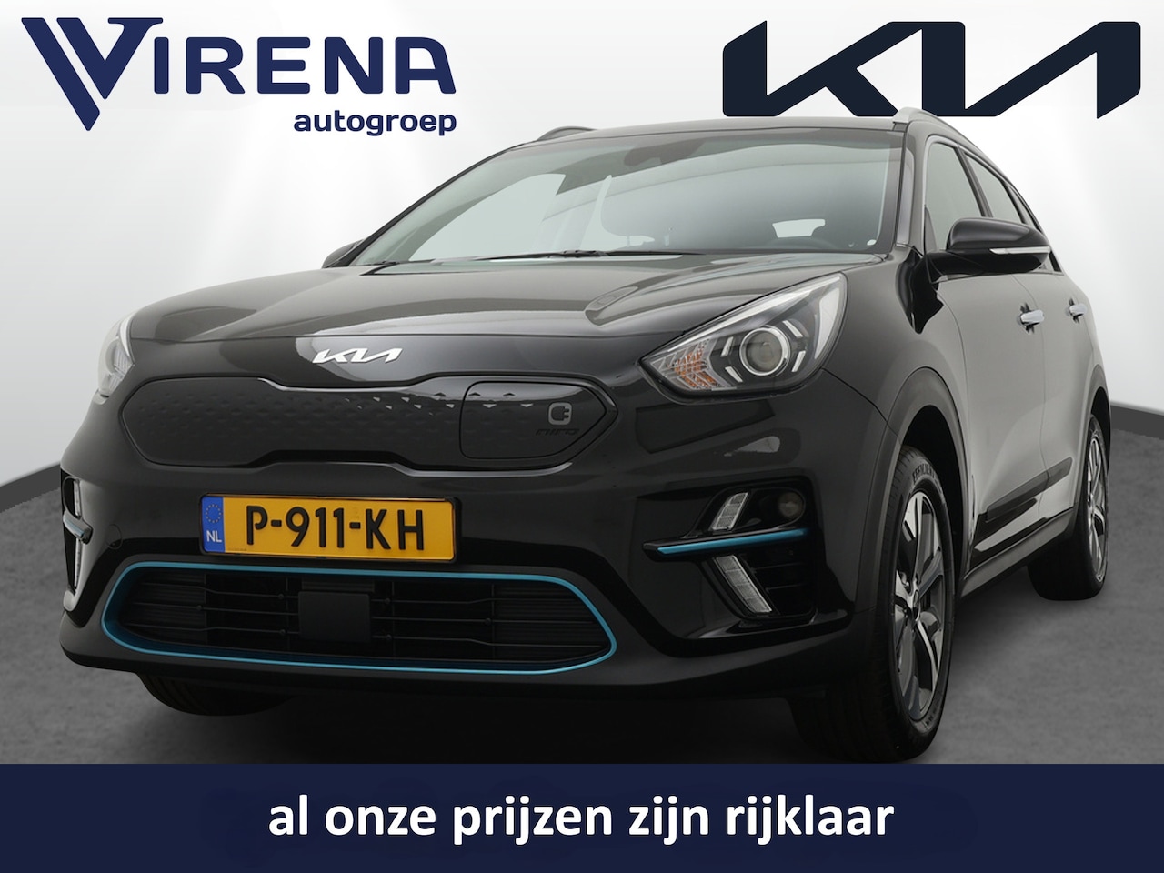 Kia e-Niro - DynamicLine 64 kWh - Adaptief Cruise Control - Climate Control - Lichtmetalen Velgen - Nav - AutoWereld.nl