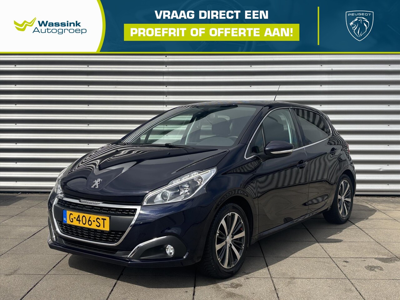 Peugeot 208 - 1.2 Puretech 82pk Allure Navigatie | Climate Control | 16 inch Lichtmetalen velgen | Camer - AutoWereld.nl