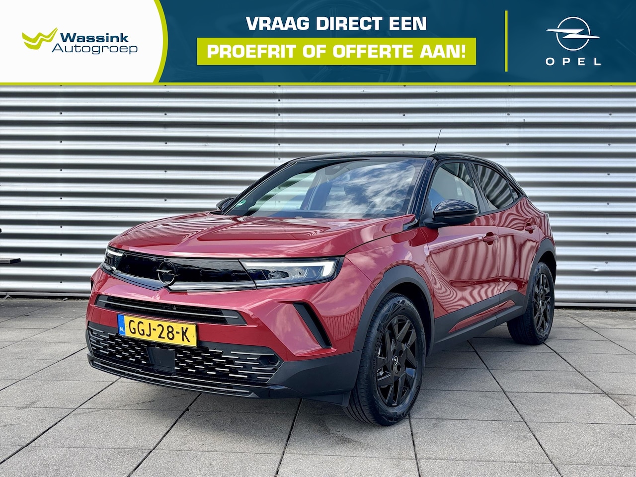 Opel Mokka - 1.2 Turbo Hybrid 136pk Automaat GS Navigatie | Alcantara | Black Pack - AutoWereld.nl