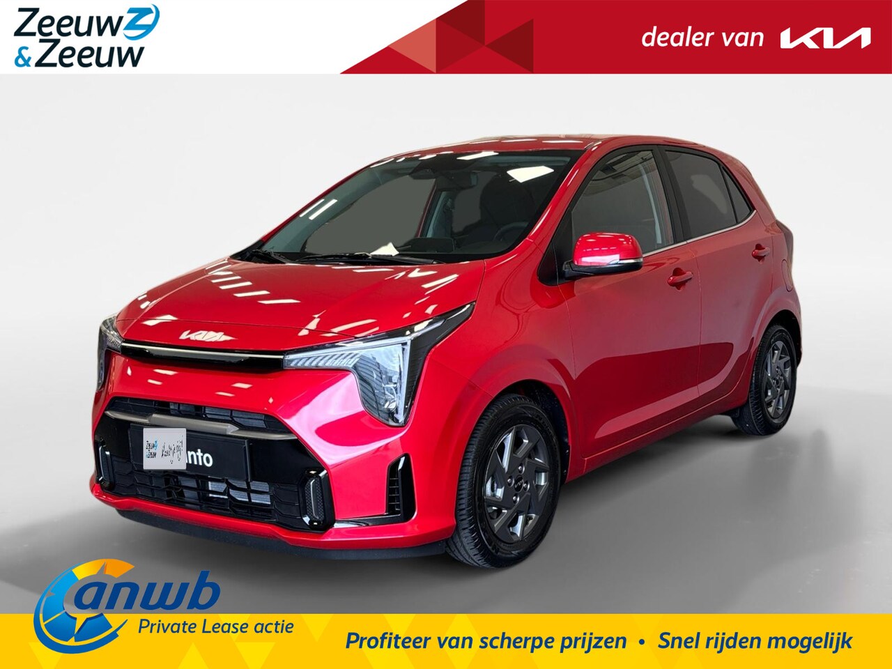Kia Picanto - 1.0 DPI DynamicPlusLine | €1.000 inruilvoordeel | Private Lease vanaf €249,- p.m. |  Full - AutoWereld.nl