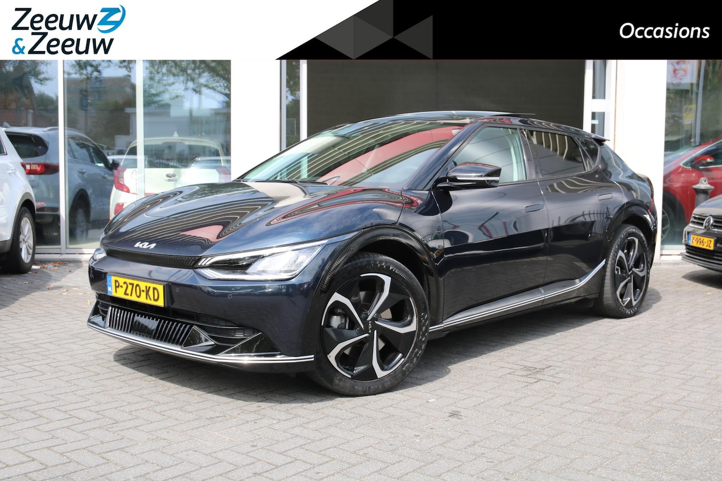 Kia EV6 - Plus Advanced 77.4 kWh Kia EV6 Plus Advanced 77 kWh  | Airco | Navi | Camera | | Lederen b - AutoWereld.nl