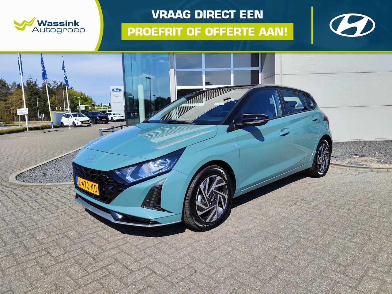 Hyundai i20 - 1.0 T-GDI 48V HYBRIDE 100pk Comfort I Carplay I Camera I Parkeersensoren I Cruise Control - AutoWereld.nl