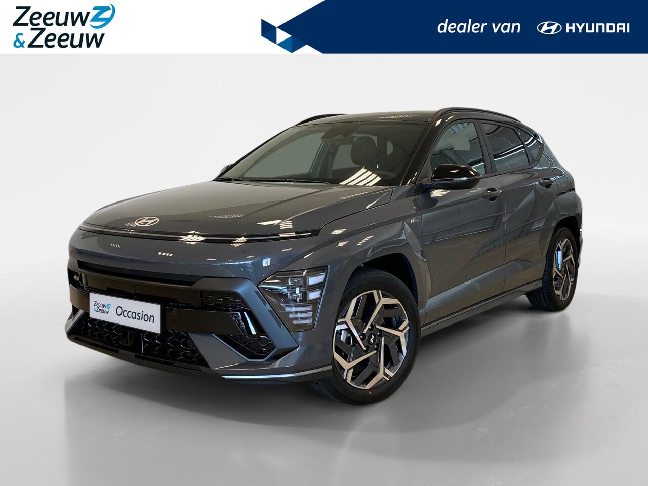 Hyundai Kona - 1.6 HYBRID | AUTOMAAT | N-LINE | TWO TONE | - AutoWereld.nl