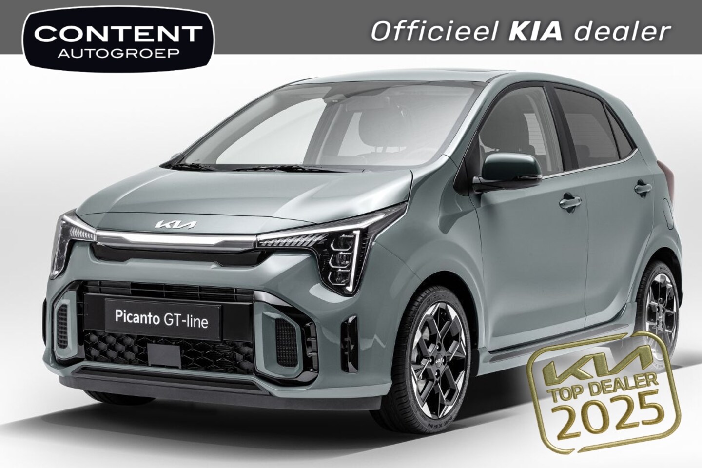 Kia Picanto - 1.0 DPi 63pk 4-zits AMT DynamicPlusLine | Nieuw Model | Nieuw te bestellen | - AutoWereld.nl