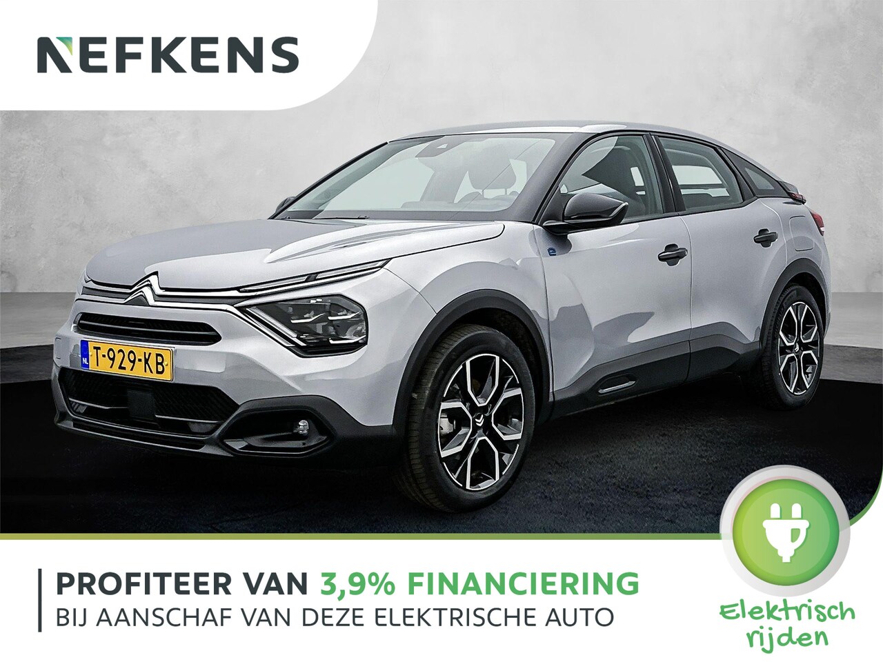 Citroën Ë-C4 - EV Feel 50 kWh 136 pk | Navigatie | Achteruitrijcamera | Parkeersensoren Achter | Full-LED - AutoWereld.nl