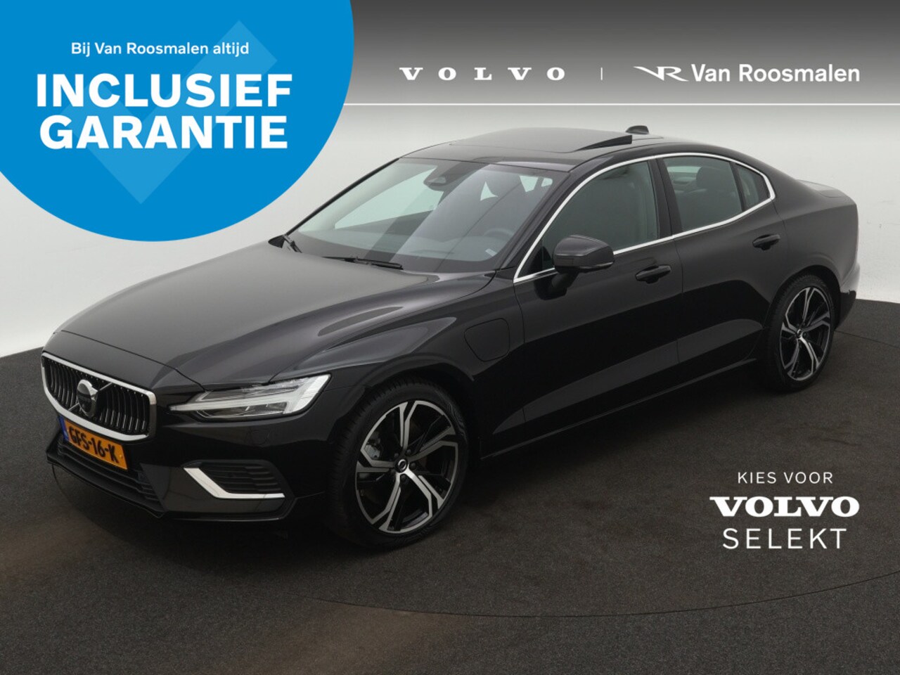 Volvo S60 - Recharge T6 Ultimate | 360 camera | panorama dak | H&K | - AutoWereld.nl