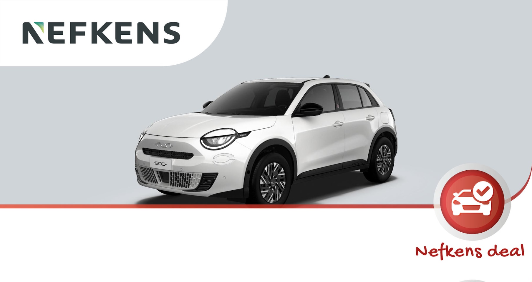 Fiat 600e - RED 54 kWh 3-fase | NIEUW UIT VOORRAAD | DIRECT RIJDEN !! - AutoWereld.nl