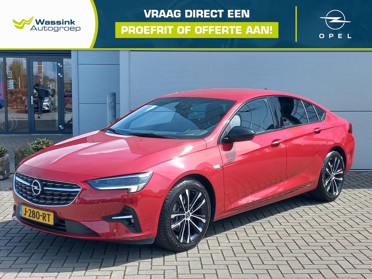 Opel Insignia Grand Sport - 2.0T 200pk Ultimate Automaat | Climate Control | Navigatie | Winterpack | Lederen bekledin - AutoWereld.nl