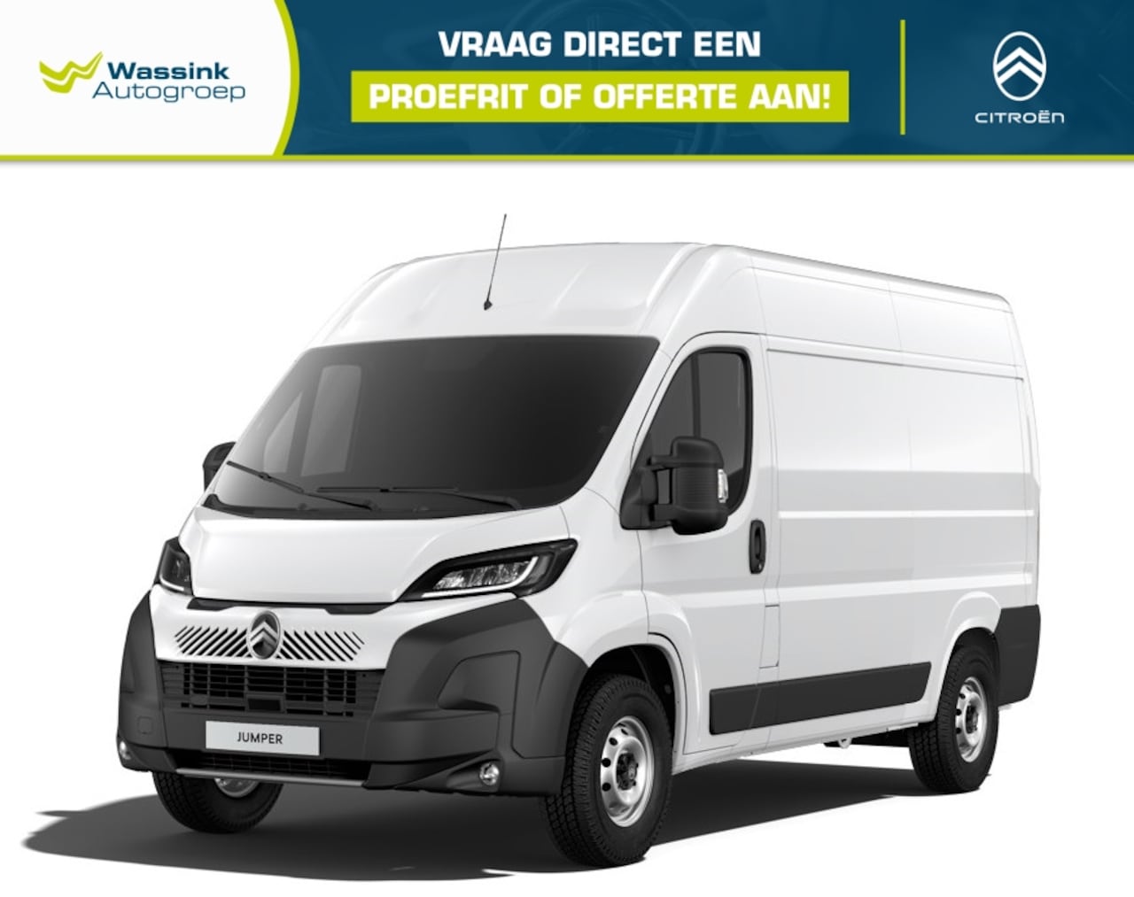 Citroën Jumper - GB 2.2 BlueHDi 140pk L2H2 35 EAT8 | BPM VRIJ I Pack Techno Plus | Led | Trekhaak - AutoWereld.nl