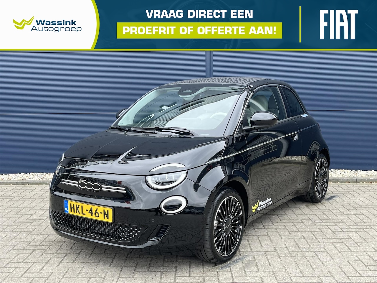 Fiat 500 - 42kWh La Prima | Adaptieve Cruise Control |Apple Carplay & Android Auto | Parkeercamera | - AutoWereld.nl