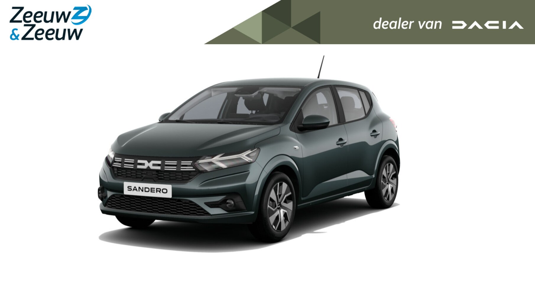 Dacia Sandero - 1.0 TCe 90 Expression | Nieuw te bestellen bij Zeeuw & Zeeuw Leiderdorp - AutoWereld.nl