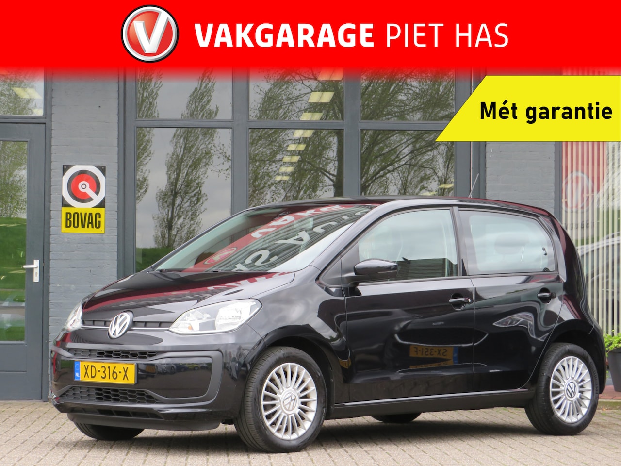Volkswagen Up! - 1.0 BMT move up! | Airco | 5-Deurs | Bluetooth | ISOFIX | LED Dagrijverlichting | - AutoWereld.nl