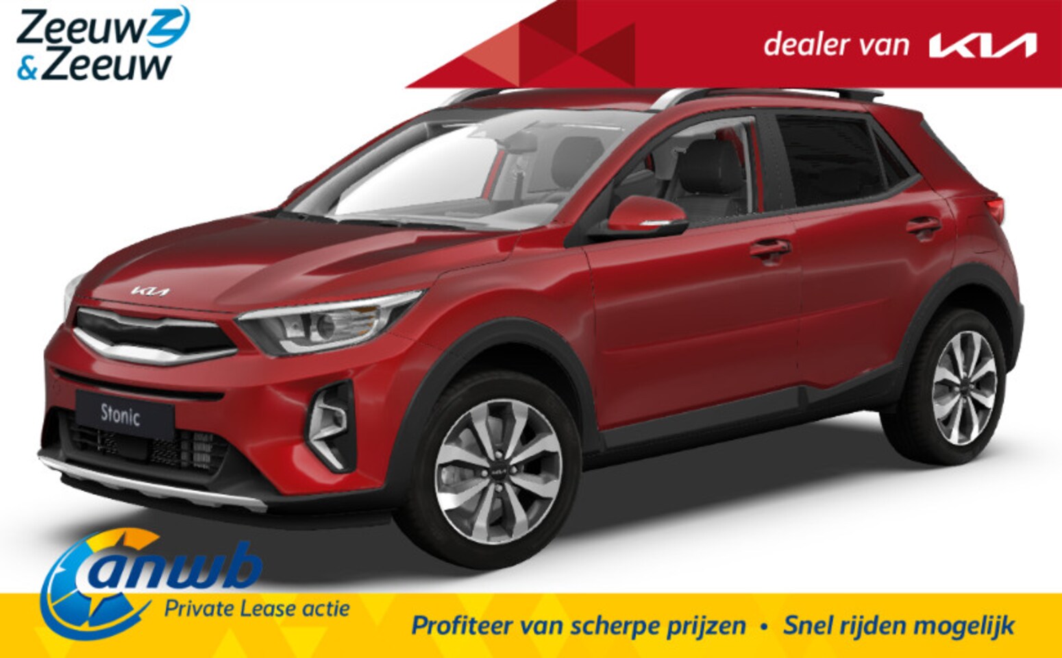 Kia Stonic - 1.0 T-GDi MHEV DynamicPlusLine | €1.750 inruilvoordeel | Private lease van € 349,- p.m. | - AutoWereld.nl