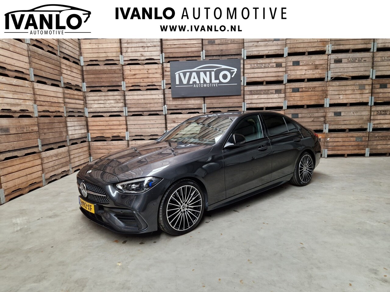 Mercedes-Benz C-klasse - 300 AMG Line Sfeer Camera Cruise Navi Leder 19"LM - AutoWereld.nl