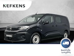 Citroën ë-Berlingo XL - Flex Crewcab L2 50kWh | NIEUW | 5-Persoons | Navigatie | Voorbereiding Trekhaak | Laadruim