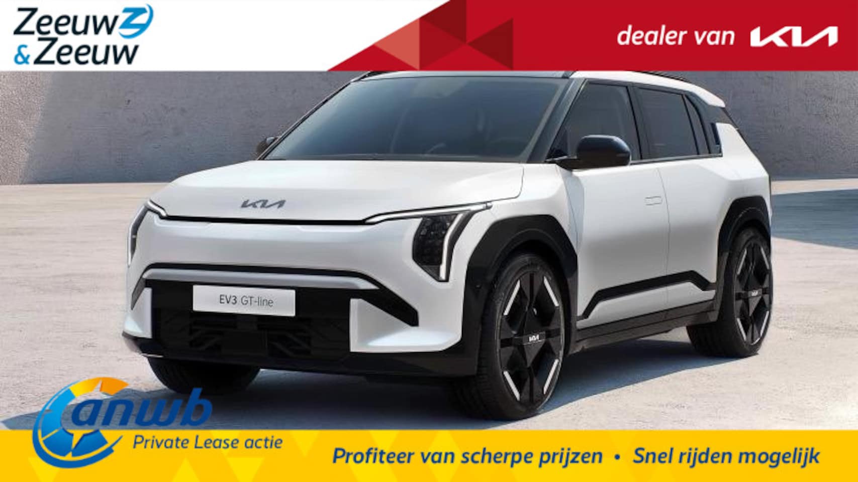 Kia EV3 - GT-PlusLine 81.4 kWh | 600 km WLTP | Private Lease vanaf € 662,-| Nu te bestellen | €500,- - AutoWereld.nl