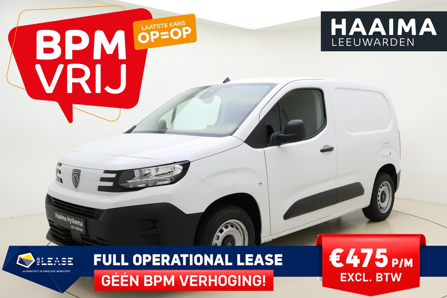 Peugeot Partner - 1.5 BlueHDi S&S L1 100 PK | Handgeschakeld | 17 X UIT VOORRAAD LEVERBAAR | Airco | Cruise - AutoWereld.nl