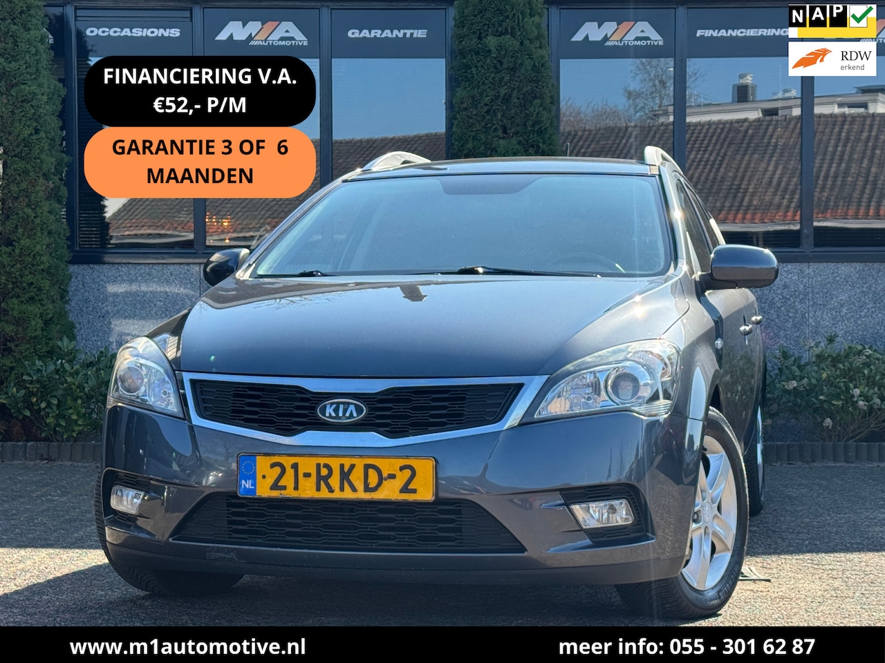 Kia Cee'd Sporty Wagon - 1.4 CVVT Seven |A/C|NAVI|TREKHAAK| - AutoWereld.nl