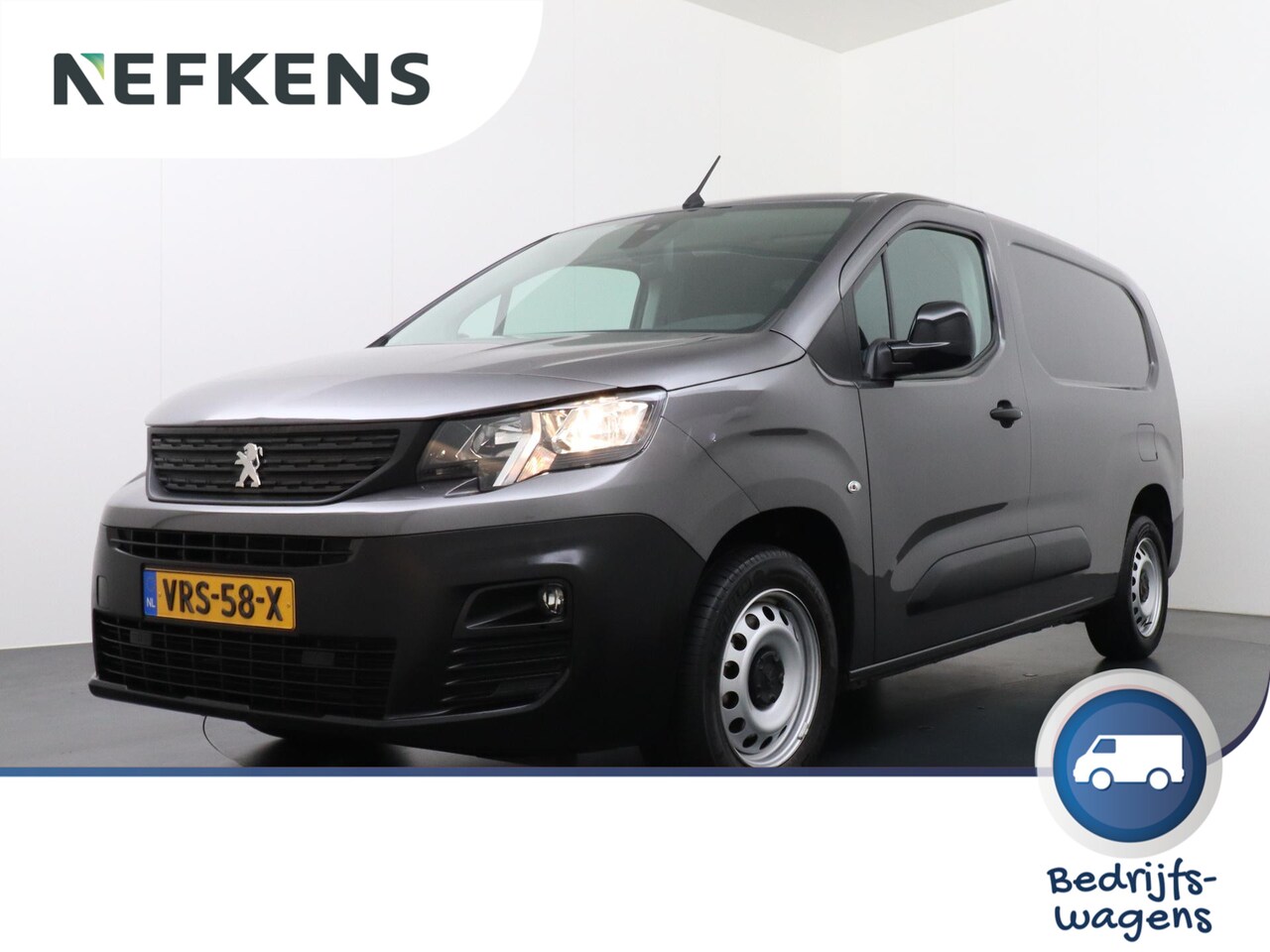 Peugeot Partner - Asphalt Long 100 pk | Navigatie | Achteruitrijcamera | Parkeersensoren Voor en Achter | 2 - AutoWereld.nl