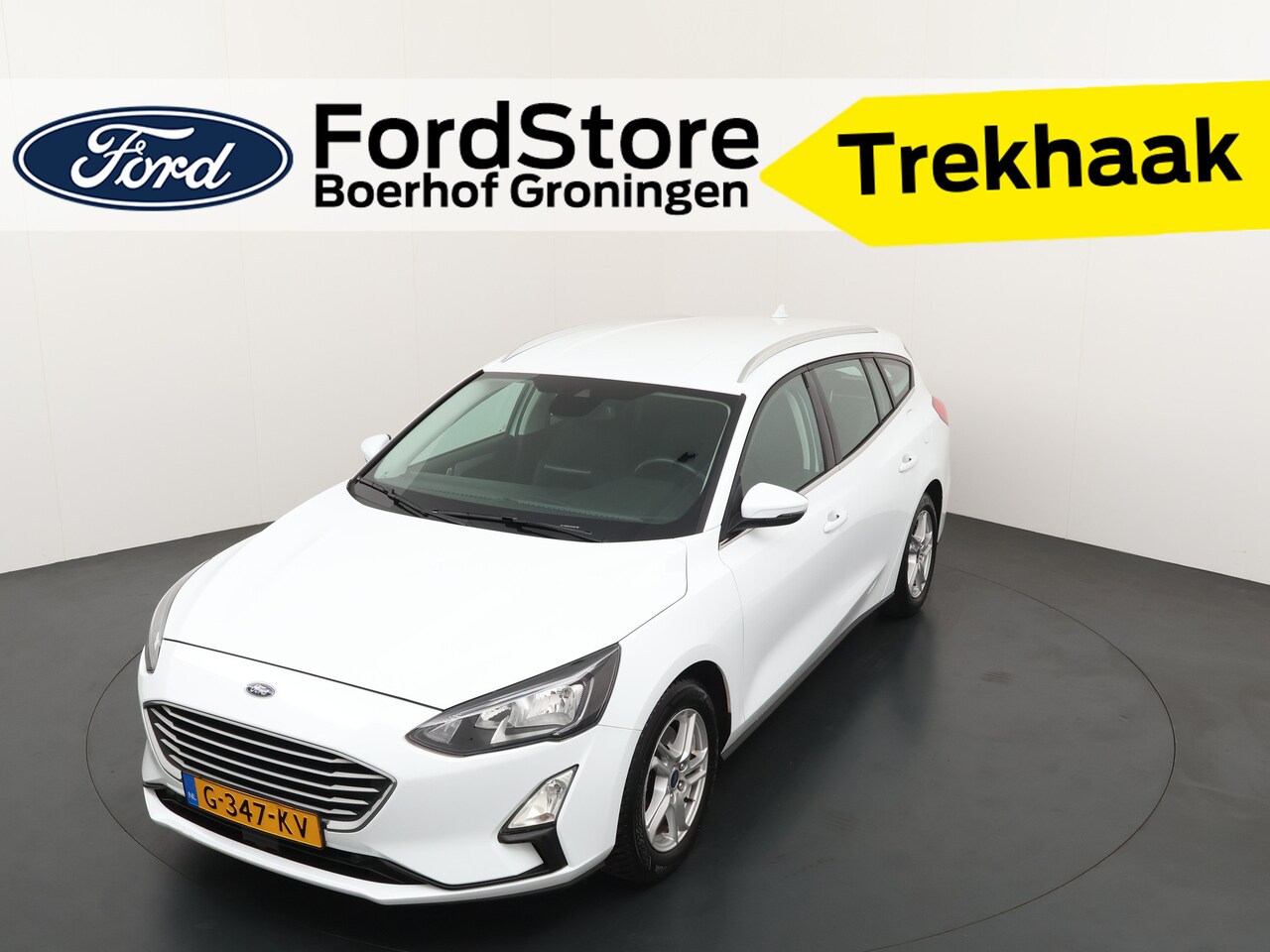 Ford Focus Wagon - EcoBoost 125pk Trend | Trekhaak | Airco | Cruise | Apple Carplay/Andr. auto | - AutoWereld.nl