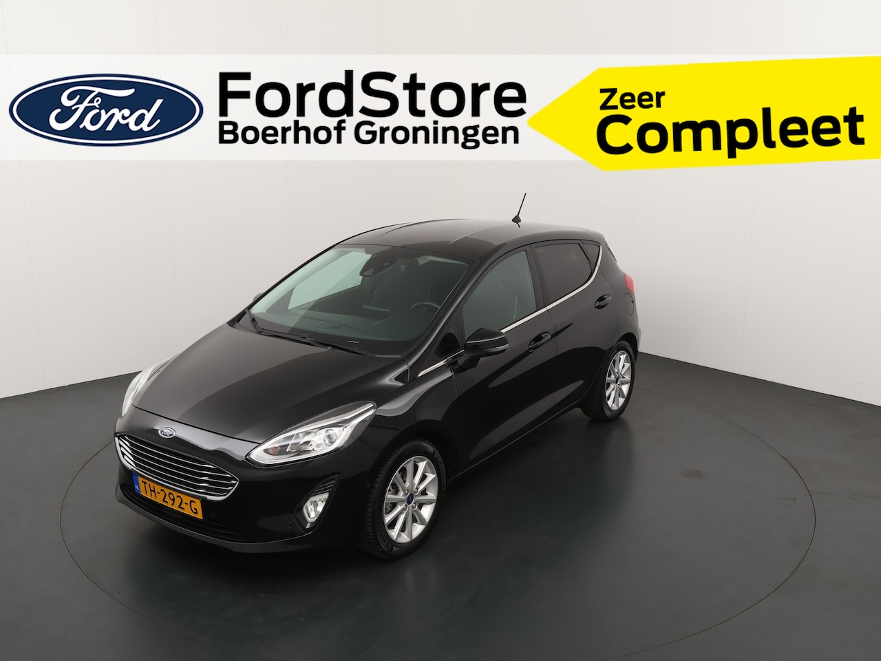 Ford Fiesta - 100PK EcoBoost Titanium I Climate I Camera I Adapt. Cruise I Parkeersensoren voor/achter - AutoWereld.nl