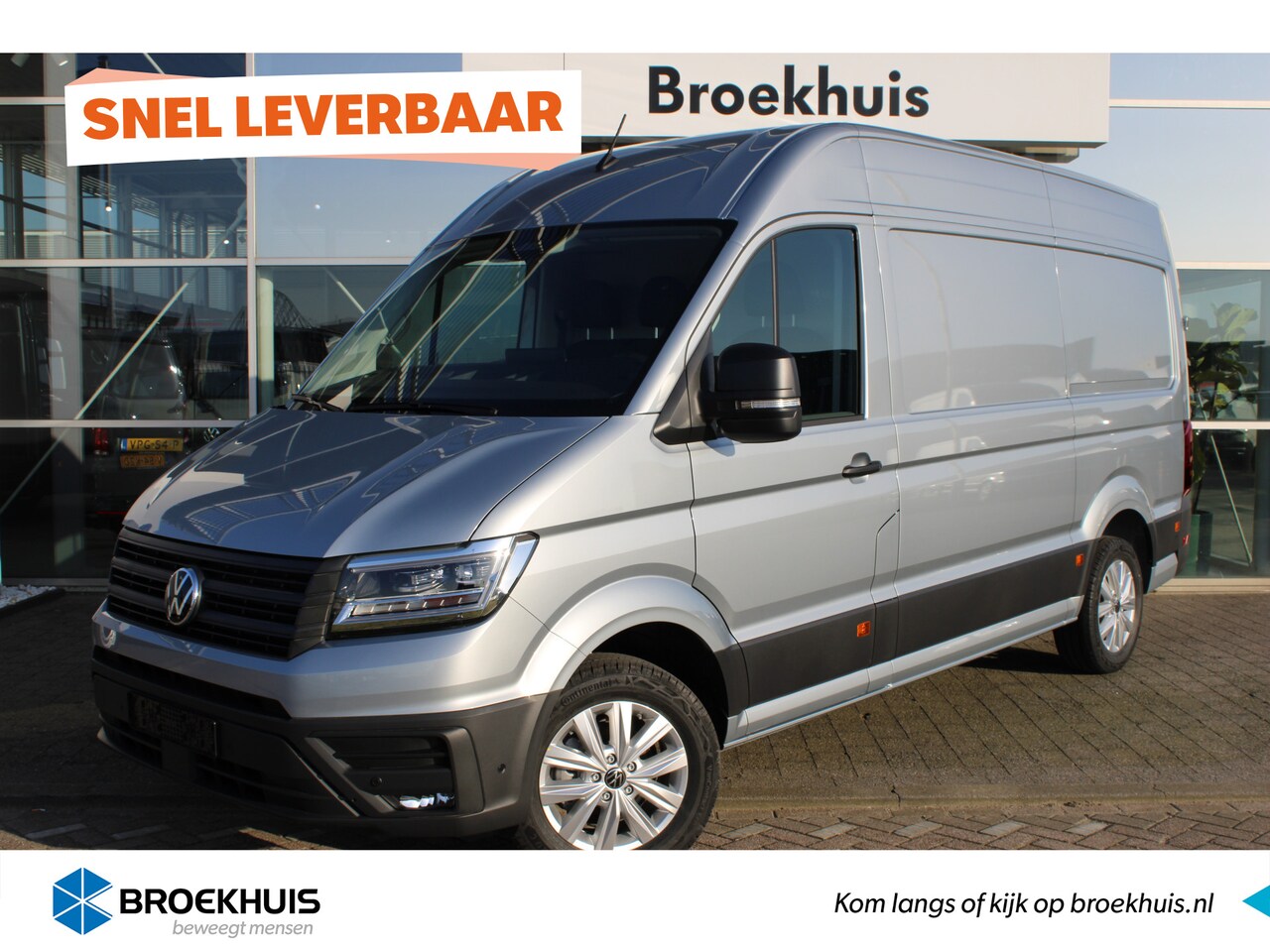 Volkswagen Crafter - BPM VRIJ | Exclusive | L3 | 141 PK | Automaat | Full Led | PDC | Achteruitrijcamera - AutoWereld.nl