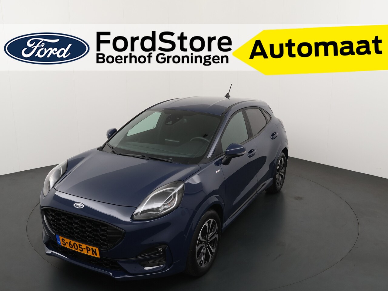 Ford Puma - EcoBoost Hybrid 125 pk ST-Line AUTOMAAT | Trekhaak | Winter Pack | Camera | LED | nw gelev - AutoWereld.nl