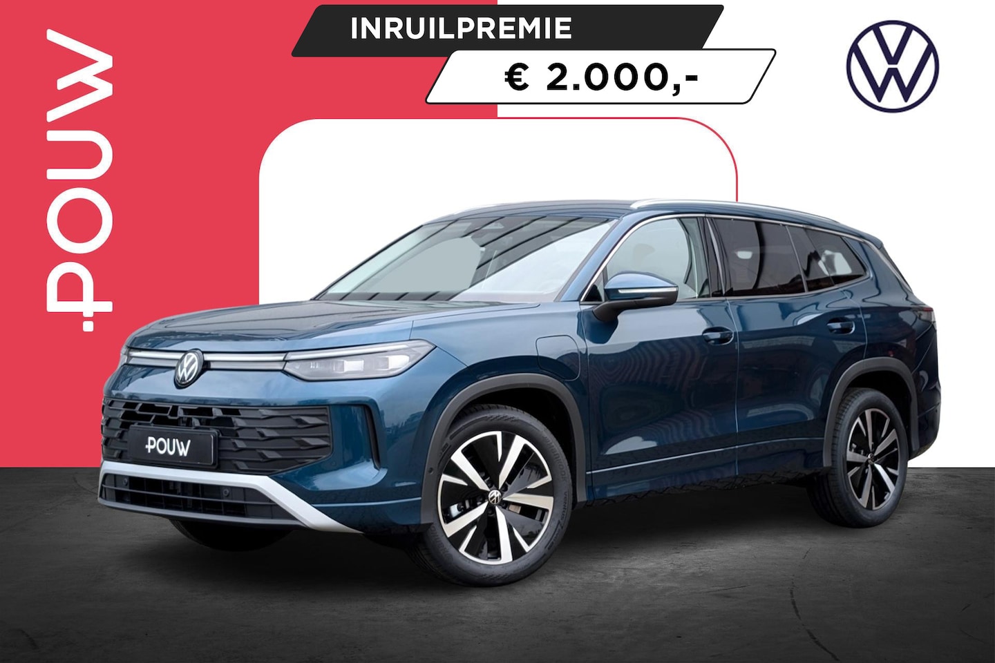Volkswagen Tayron - 1.5 eHybrid 204pk Life Edition | Trekhaak-pakket | 19" Velgen - AutoWereld.nl