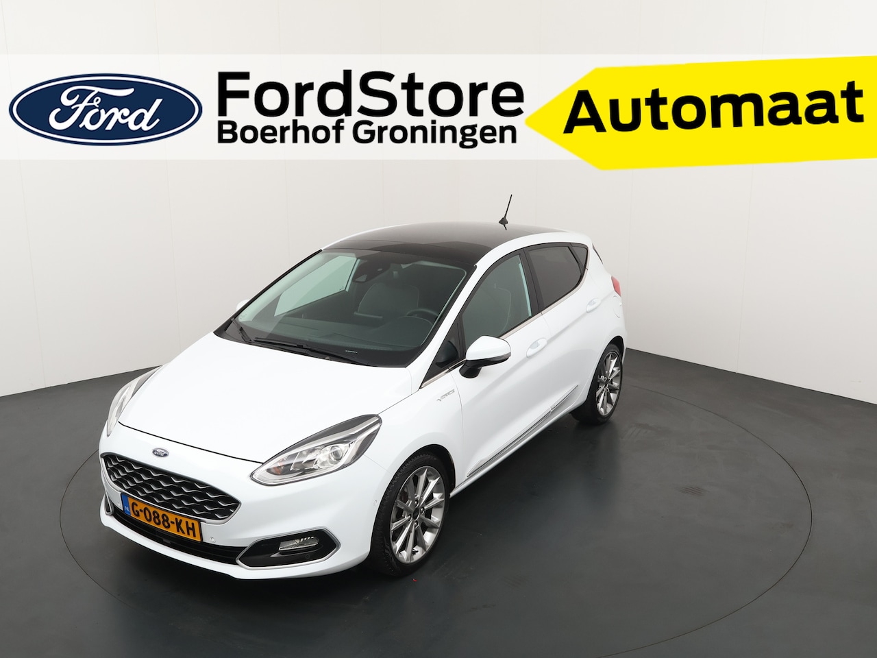 Ford Fiesta - EcoBoost 100pk Vignale | Automaat | Pano | Nw. Geleverd | Winter pack | - AutoWereld.nl