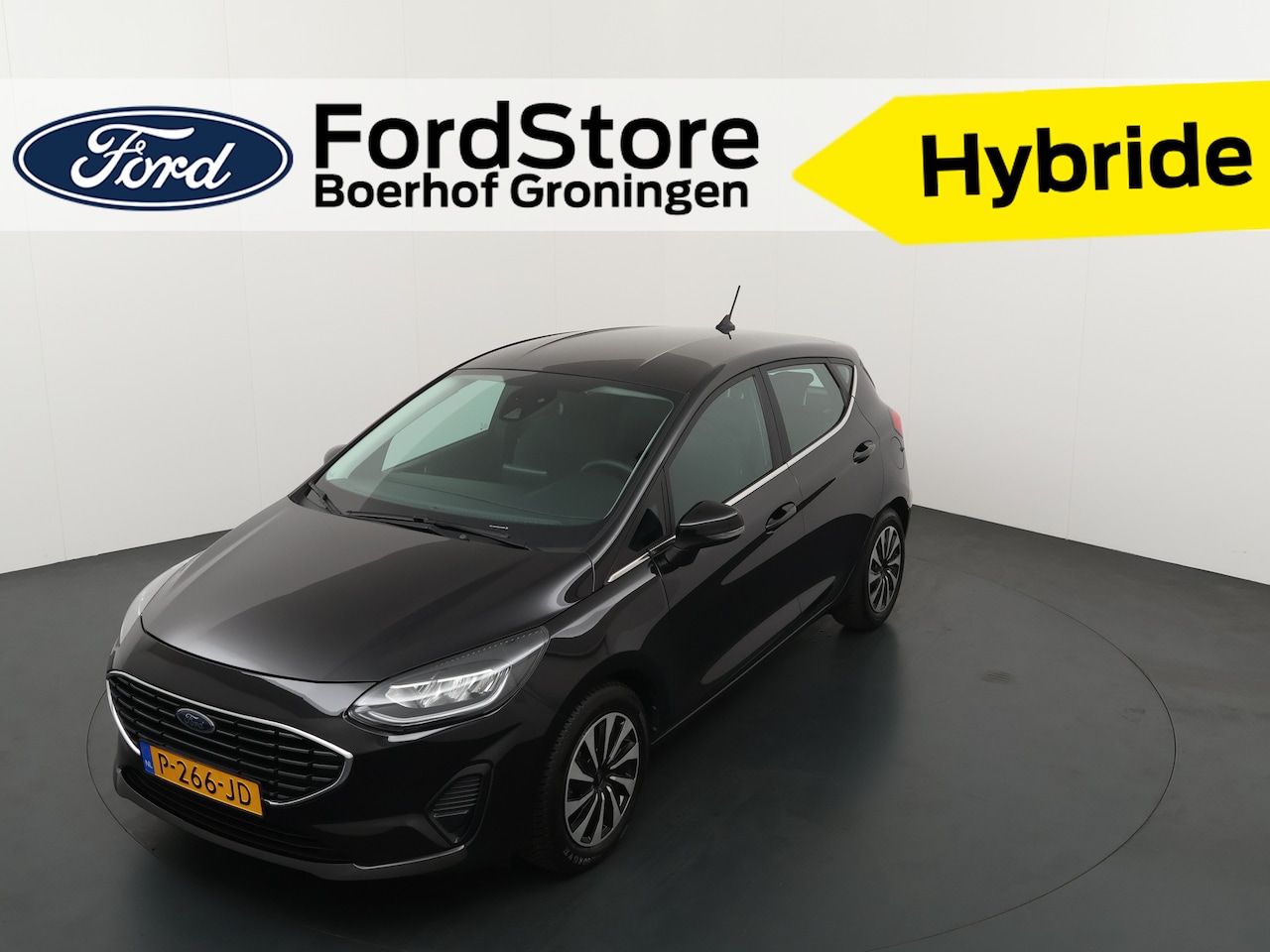 Ford Fiesta - EcoBoost Hybrid 125 pk Titanium | LED | Navi | Clima | Cruise | Apple Carplay | 4 seiz. ba - AutoWereld.nl