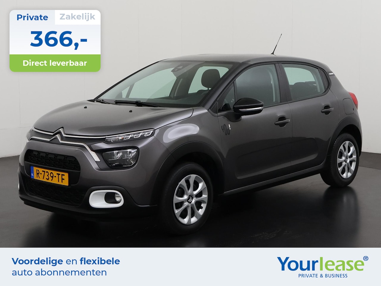 Citroën C3 - 1.2 PureTech You | All-in 366,- Private Lease | Zondag Open! - AutoWereld.nl