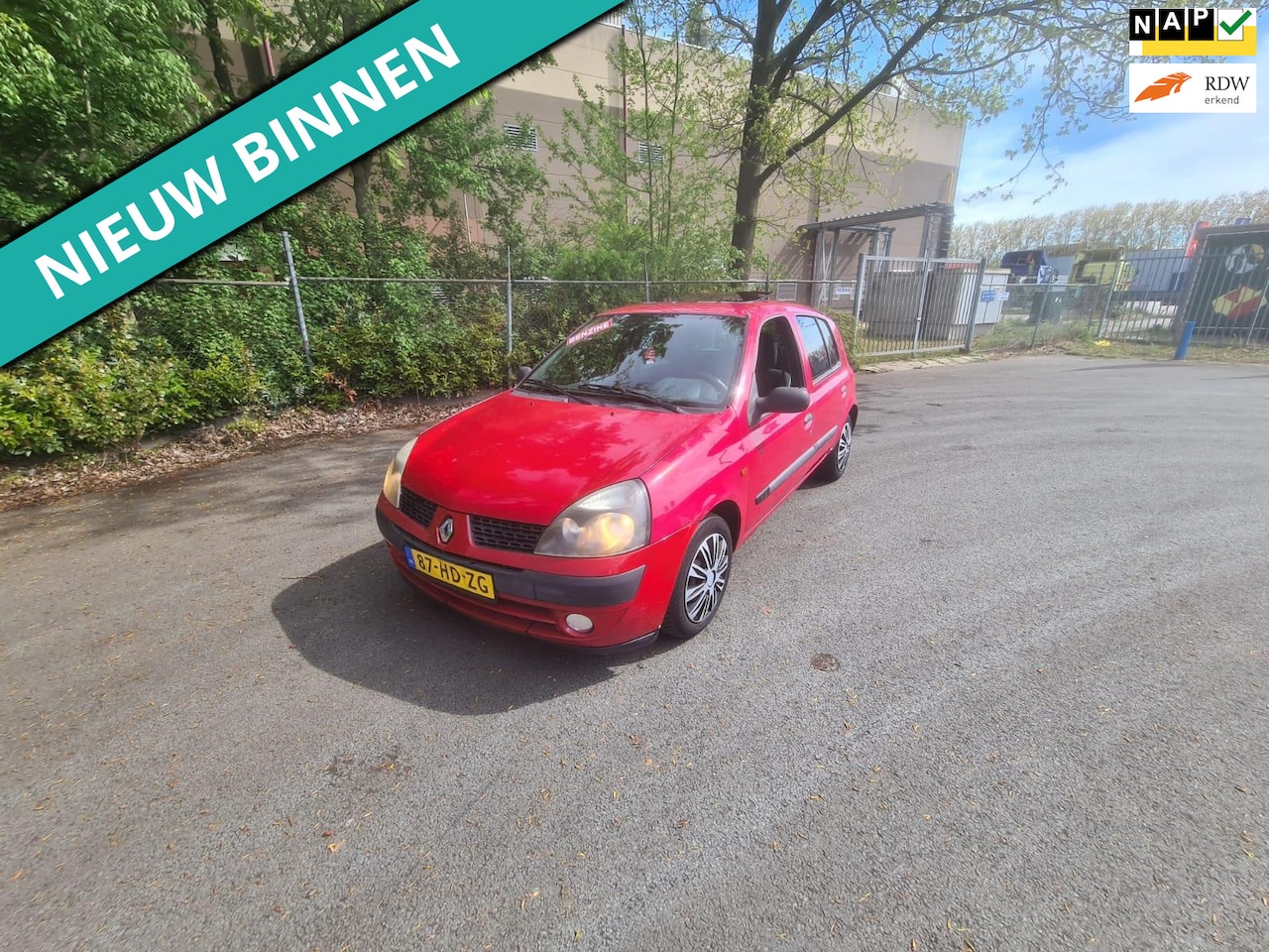 Renault Clio - 1.2 Authentique LEUKE AUTO ZO INGERUILD DUS ZO WEG PRIJSJE - AutoWereld.nl
