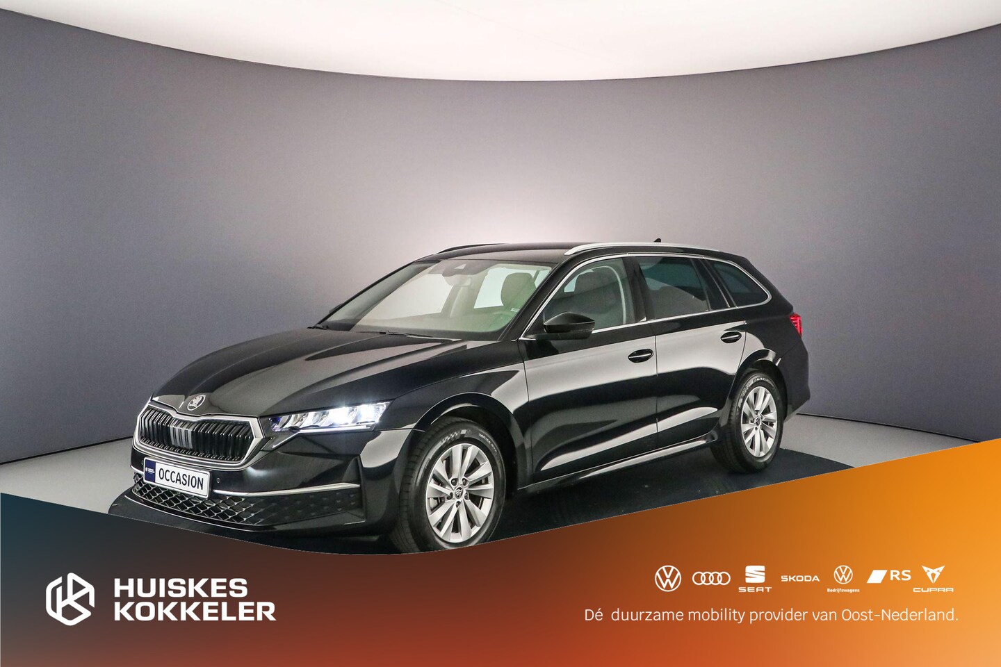 Skoda Octavia Combi - Business Edition 1.5 eTSI 115pk DSG Automaat Adaptive cruise control, Achteruitrijcamera, - AutoWereld.nl